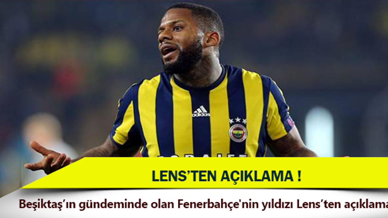 Lens'ten Fenerbahçe açıklaması