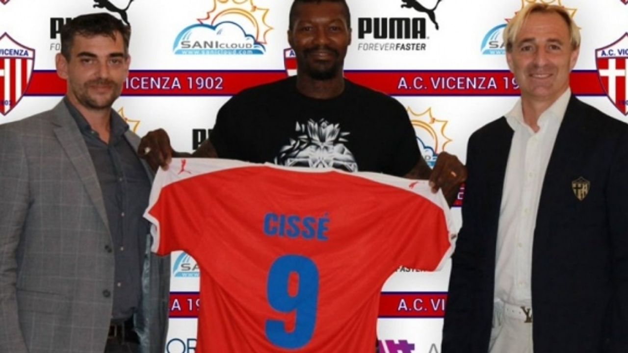 Djibril Cisse Vicenza 1902'ye transfer oldu !