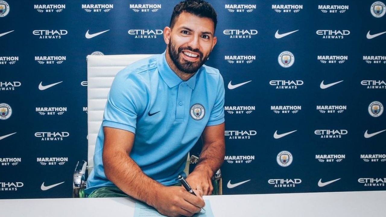 Manchester City Agüero ile yeni sözleşme imzaladı!