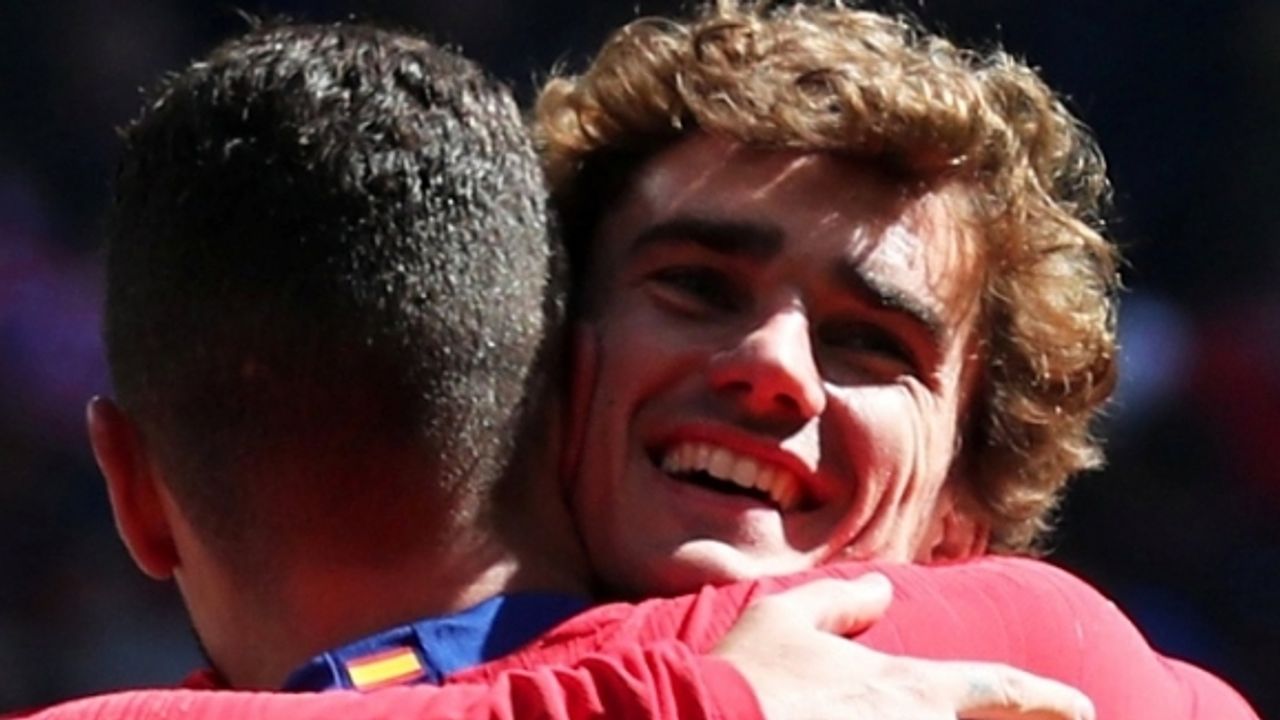 Atletico Madrid evinde Griezmann'la güldü!