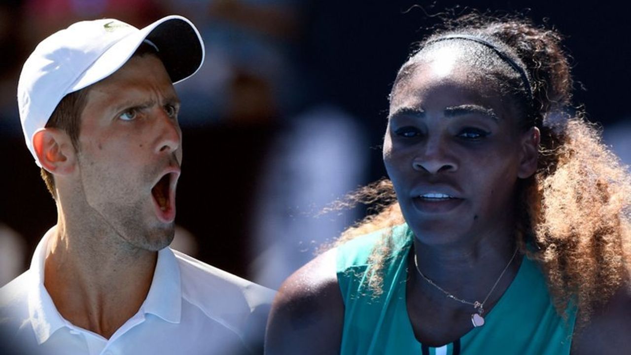 Novak Djokovic ve Serena Williams üst turda
