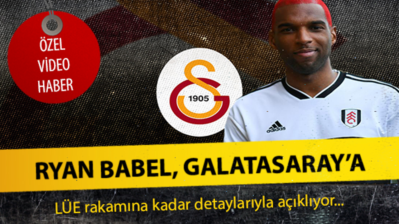 Ryan Babel, Galatasaray'a !