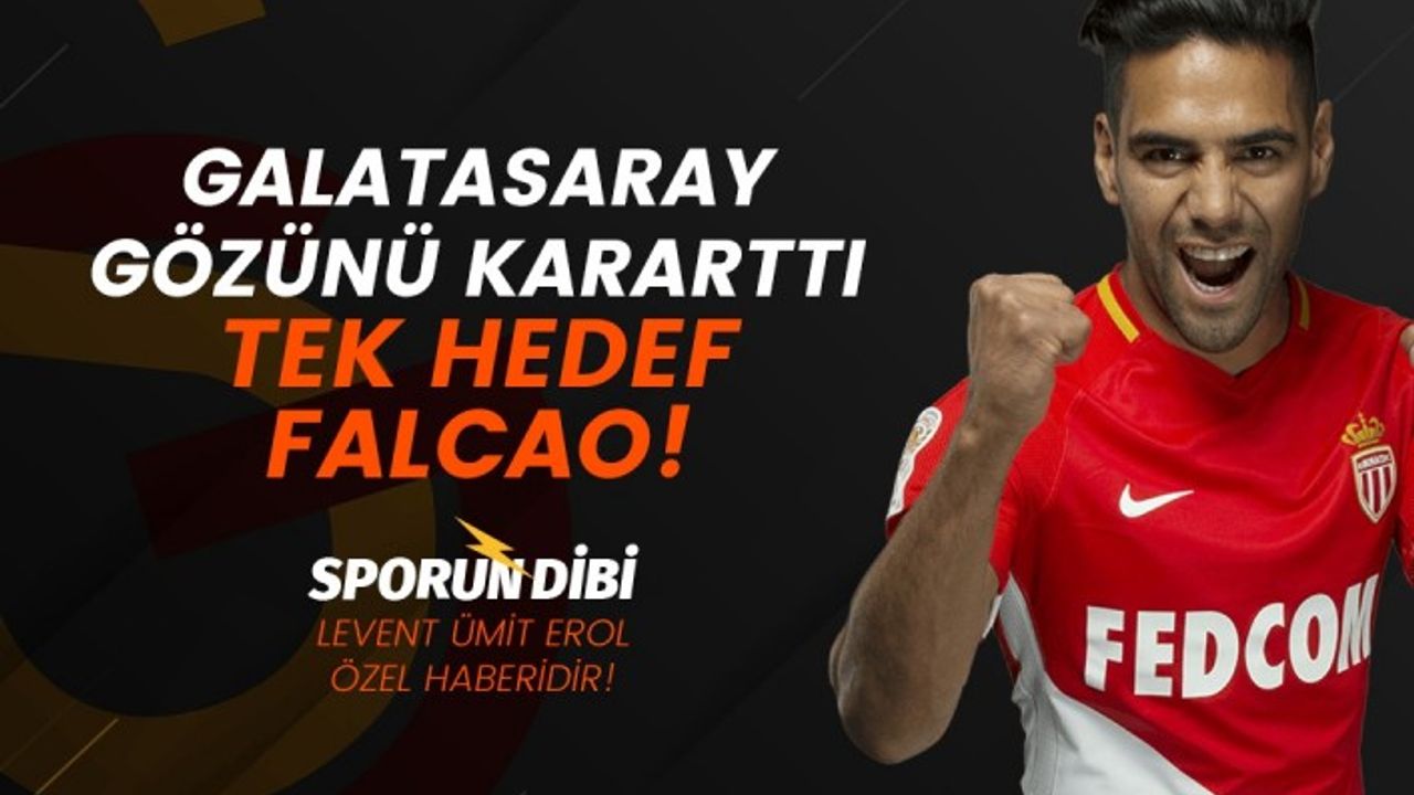 Galatasaray gözünü kararttı! Tek hedef Falcao!