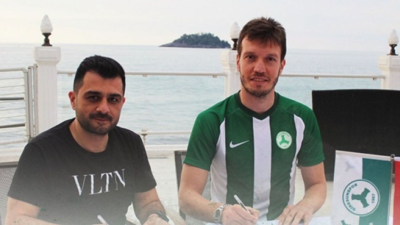 Giresunspor'da Yeni Transfer !
