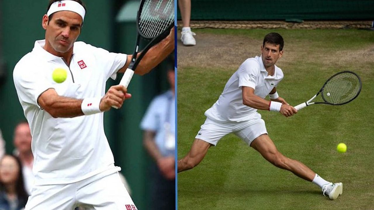 Wimbledon'da finalin adı: Novak Djokovic-Roger Federer