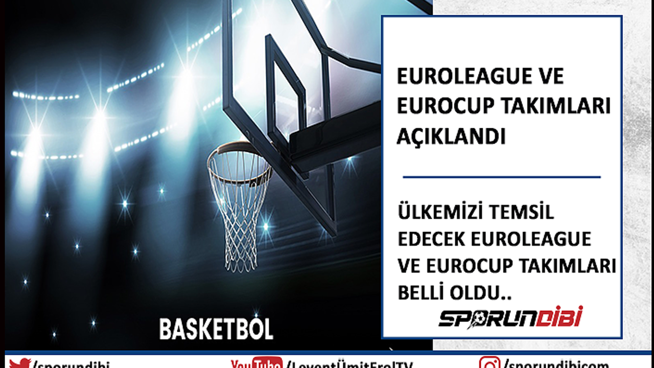 EuroLeague ve EuroCup takımları açıklandı!