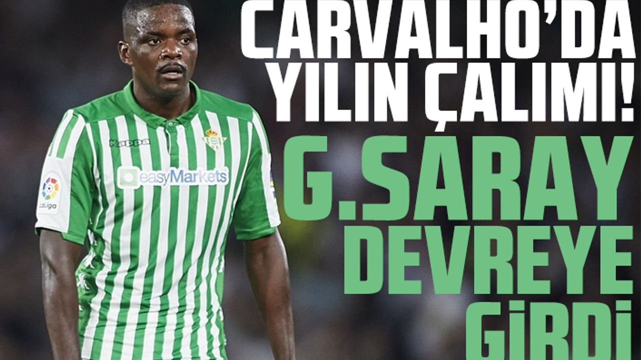 William Carvalho için Galatasaray devreye girdi! Yılın çalımı olabilir
