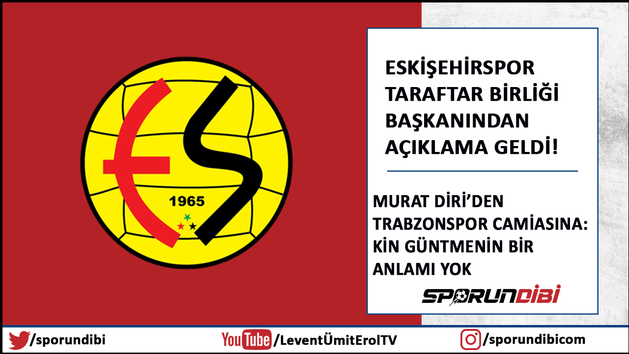 Murat Diri'den Trabzonspor'a: Kin gütmenin bir anlamı yok