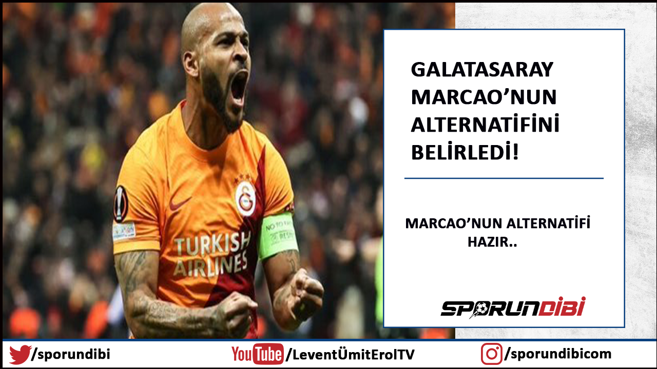 Galatasaray Marcao'nun alternatifini belirledi!