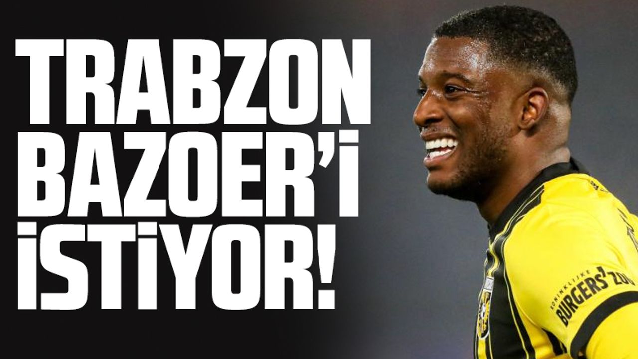 Trabzonspor'da son stoper adayı Riechedly Bazoer