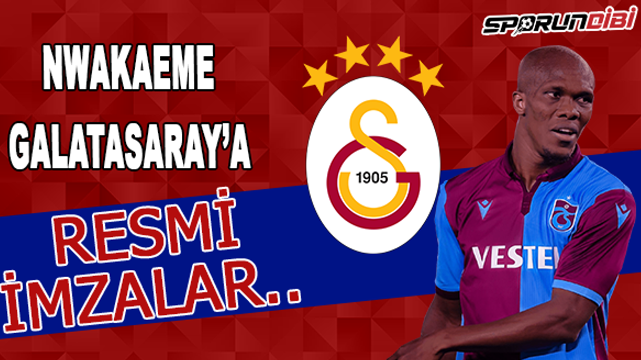 Nwakaeme, Galatasaray için İstanbul'a geldi!