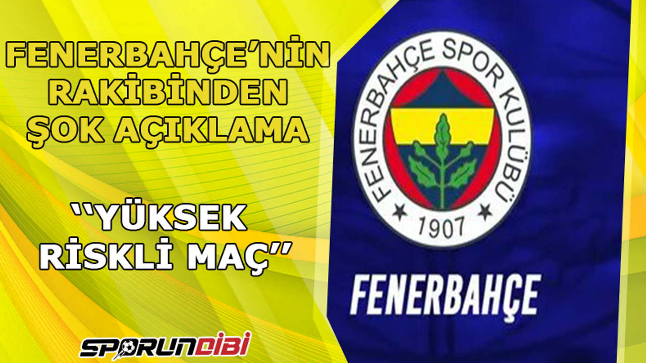 Fenerbahçe'nin rakibi AEK cephesinden şok açıklama!