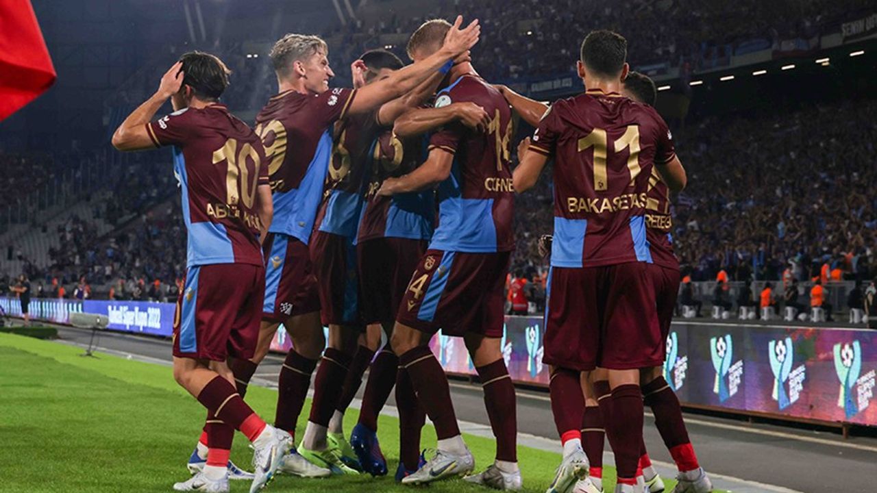 Trabzonspor'un Şampiyonlar Ligi kadrosu belli oldu