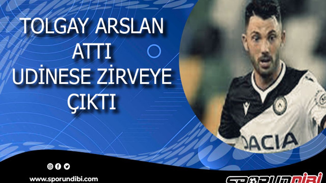 Tolgay Arslan, attı Udinese kazandı