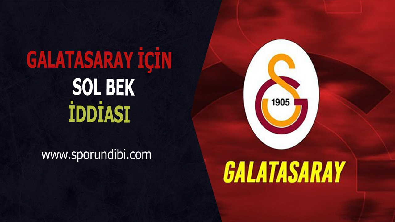 Galatasaray için sol bek iddiası! Caner Erkin değilmiş...