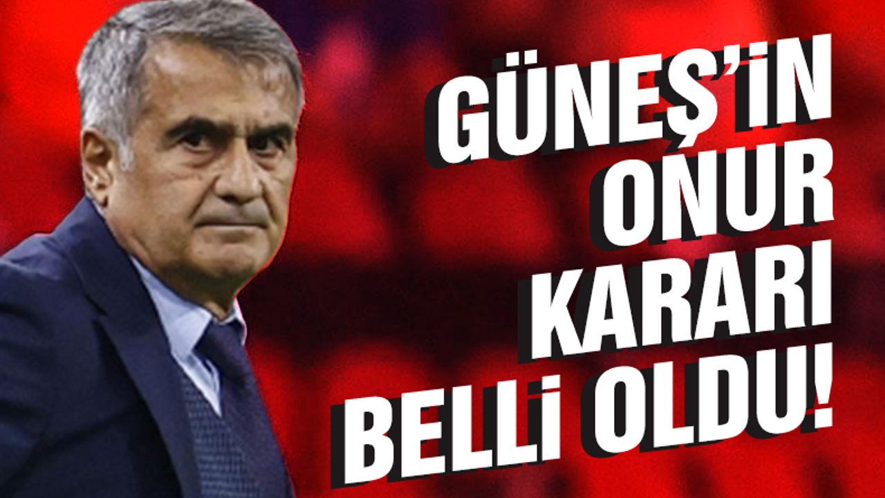Şenol Güneş Onur Bulut hakkındaki kararını verdi! Trabzonspor...