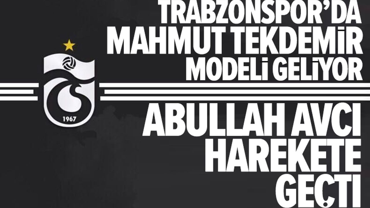Trabzonspor'a Mahmut Tekdemir modeli geliyor! Abdullah Avcı harekete geçti