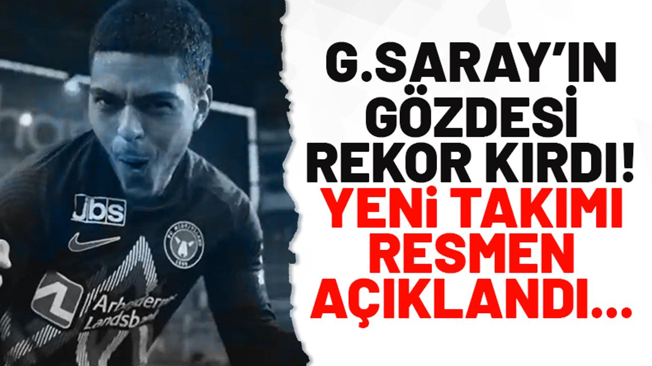 Galatasaray'ın gözdesi transfer oldu! Rekor bonservis açıklandı