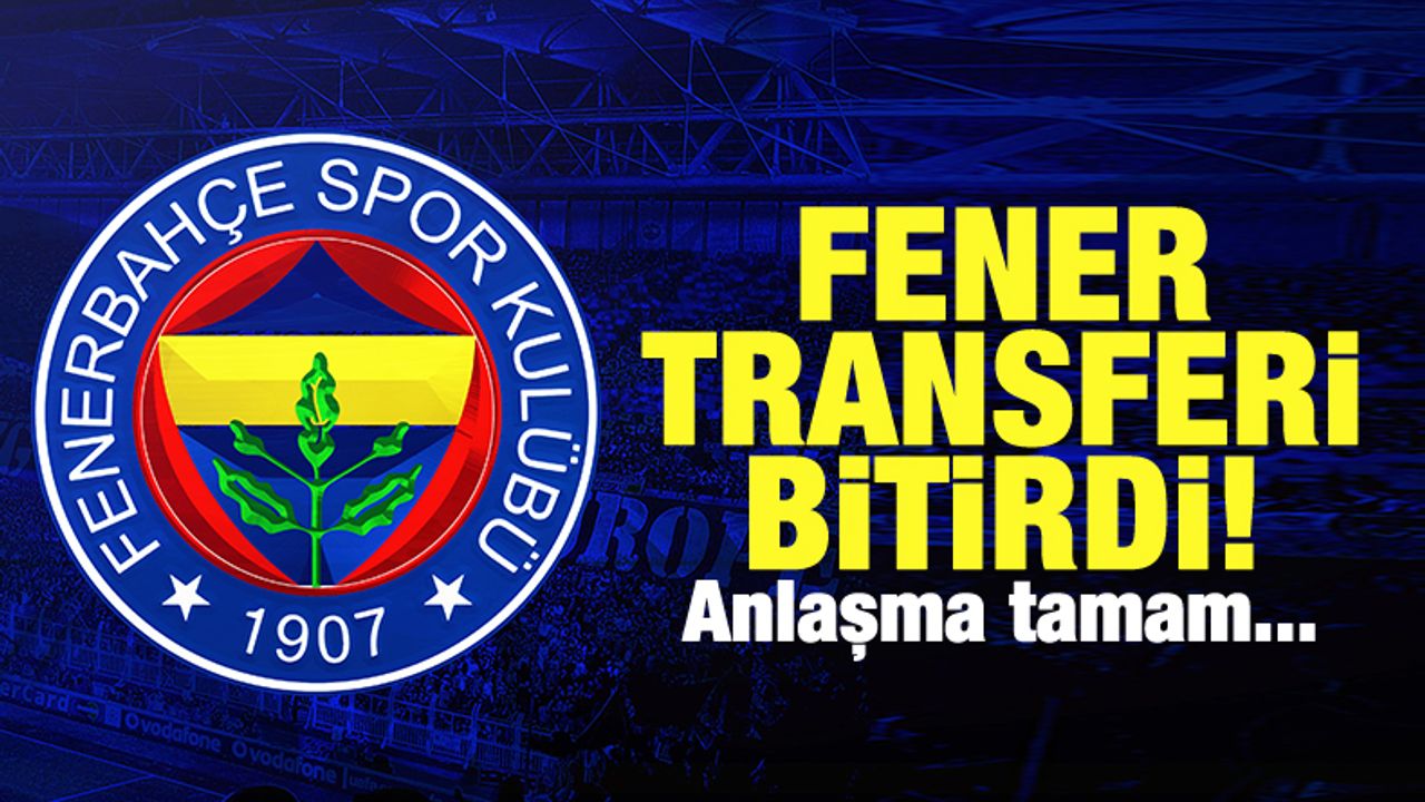 Fenerbahçe'den dev transfer! Yunan oyuncu ile anlaşma sağlandı