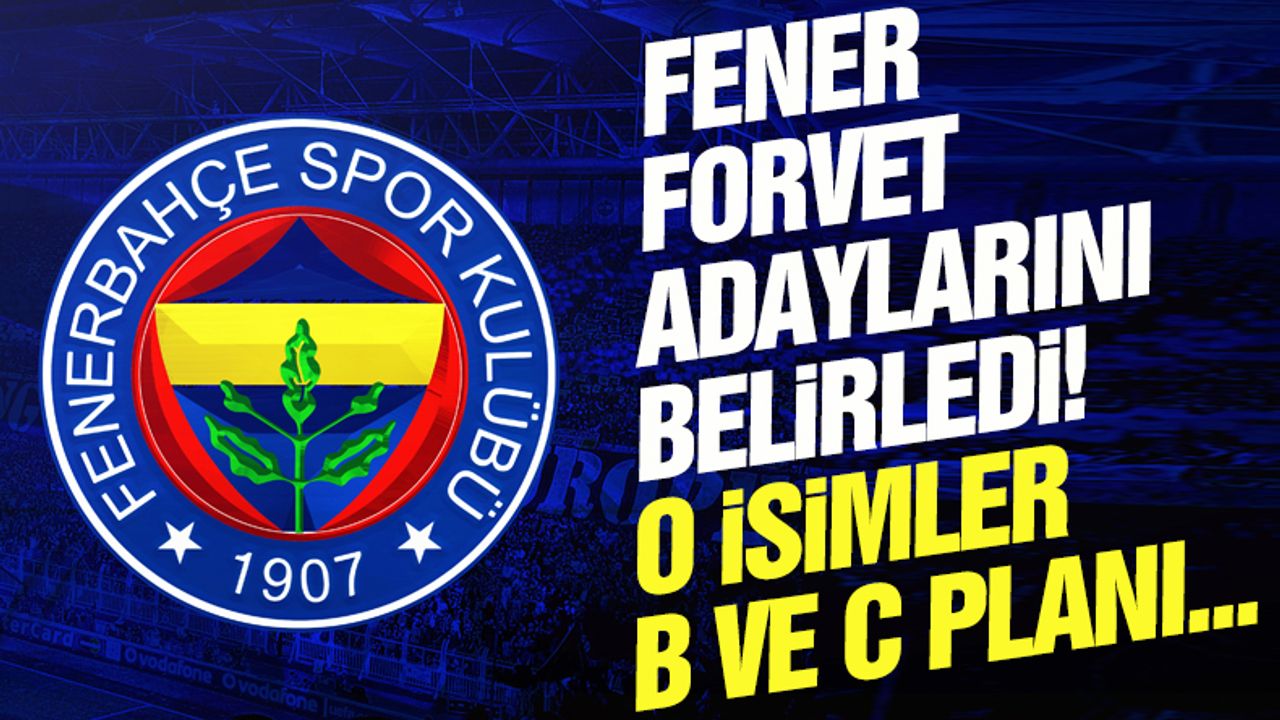 Fenerbahçe'ye 2 forvet adayı daha! Kanarya gaza bastı