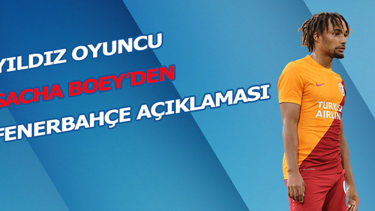 Sacha Boey'den Fenerbahçe açıklaması