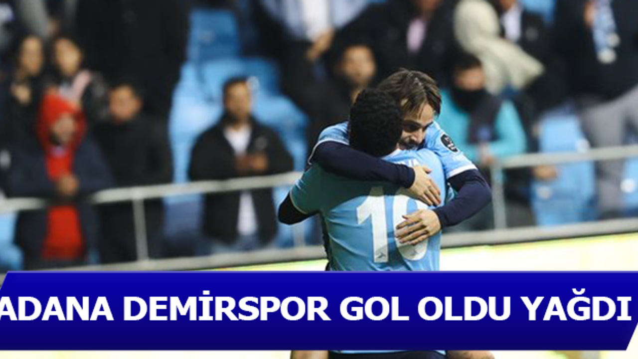 Adana Demirspor gol oldu yağdı!