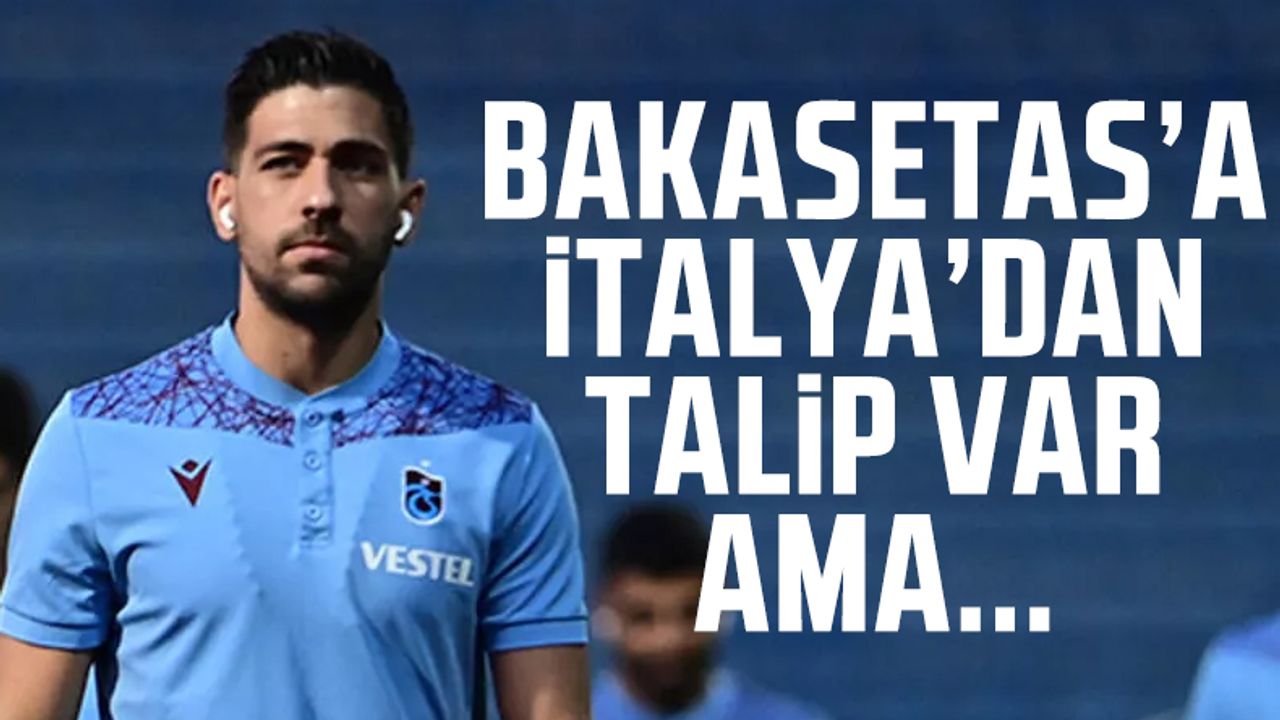 Trabzonspor'un yıldızı Anastasios Bakasetas'a talip var ama...