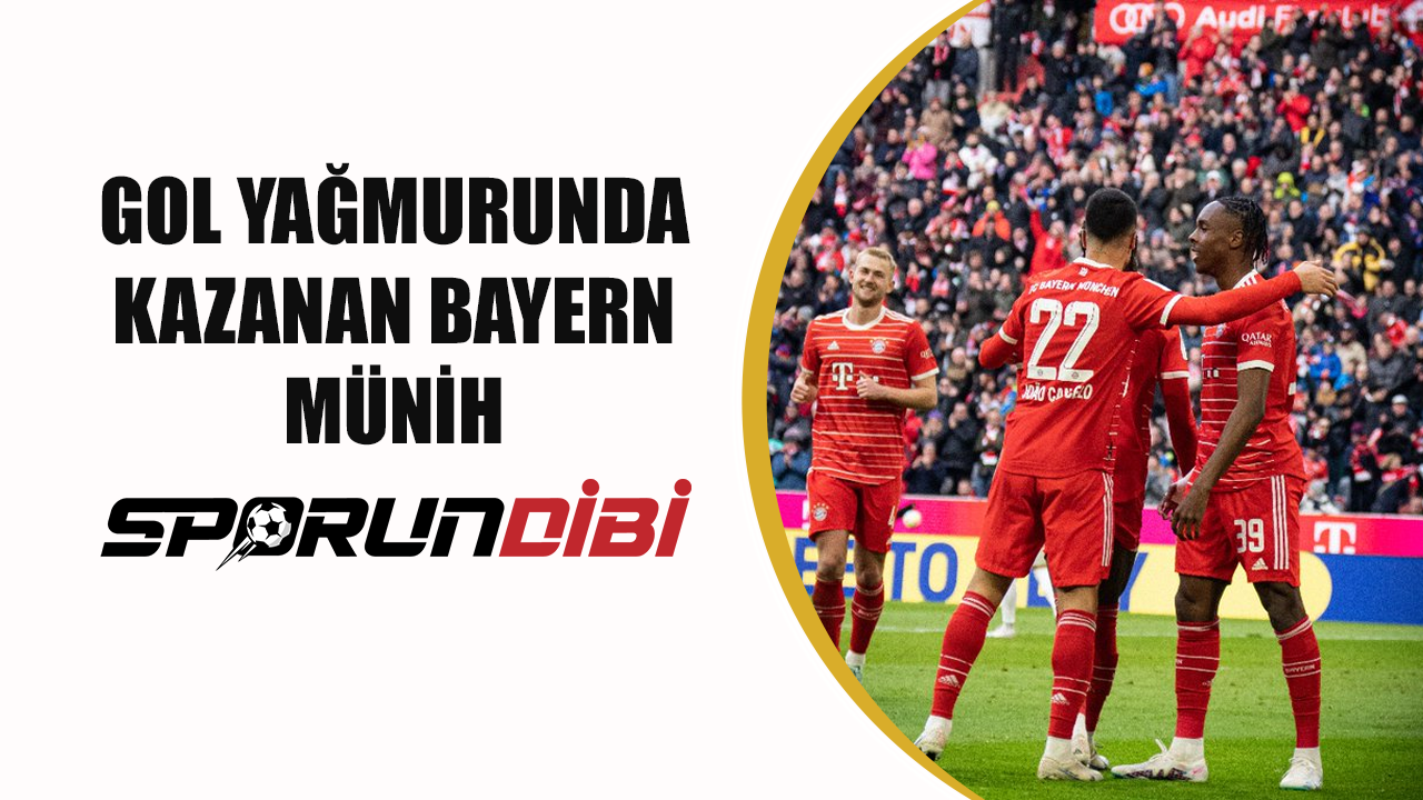 Gol yağmurunda kazanan Bayern Münih!