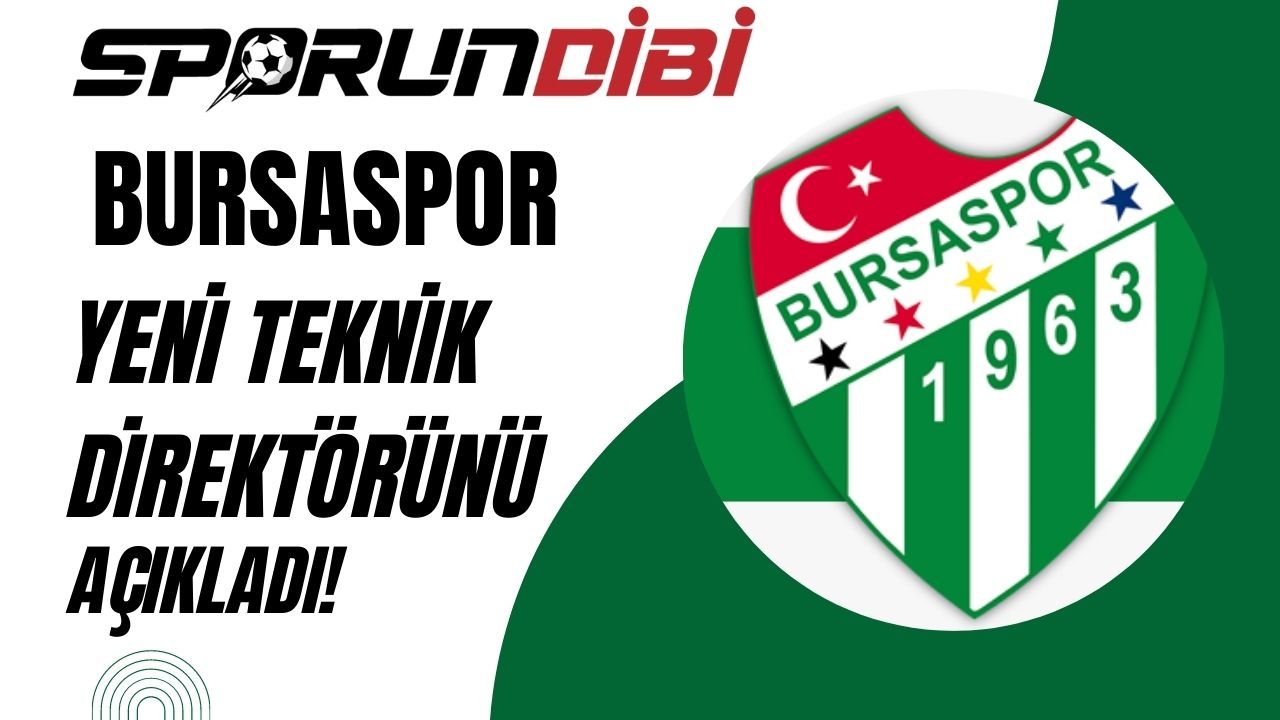 Bursaspor yeni teknik direktörünü açıkladı!