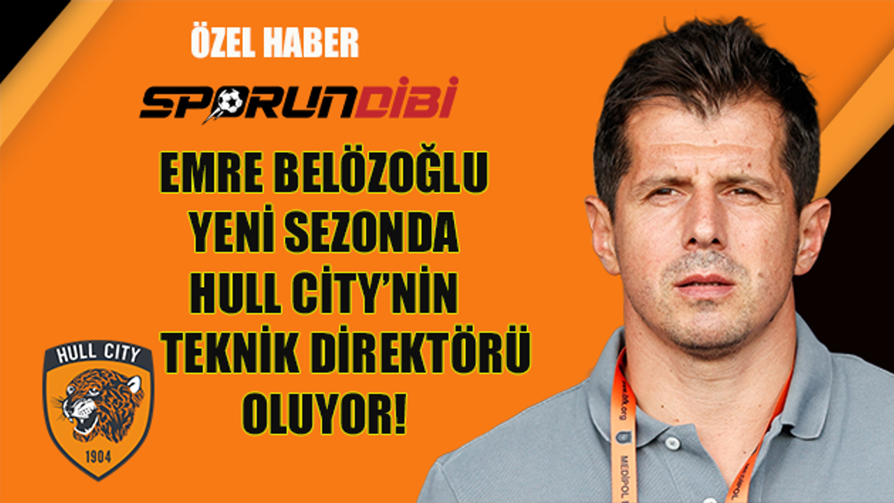 Emre Belözoğlu yeni sezonda Hull City'nin teknik direktörü oluyor!