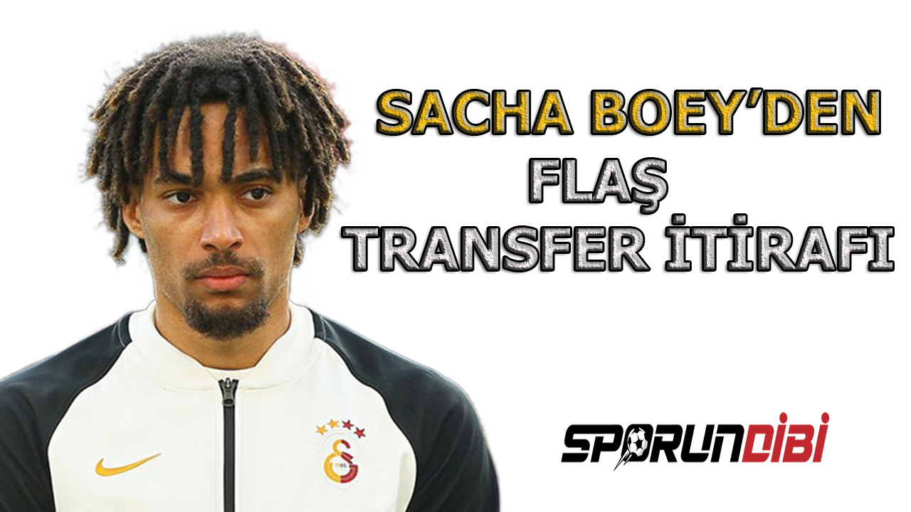 Sacha Boey'den flaş transfer itirafı!