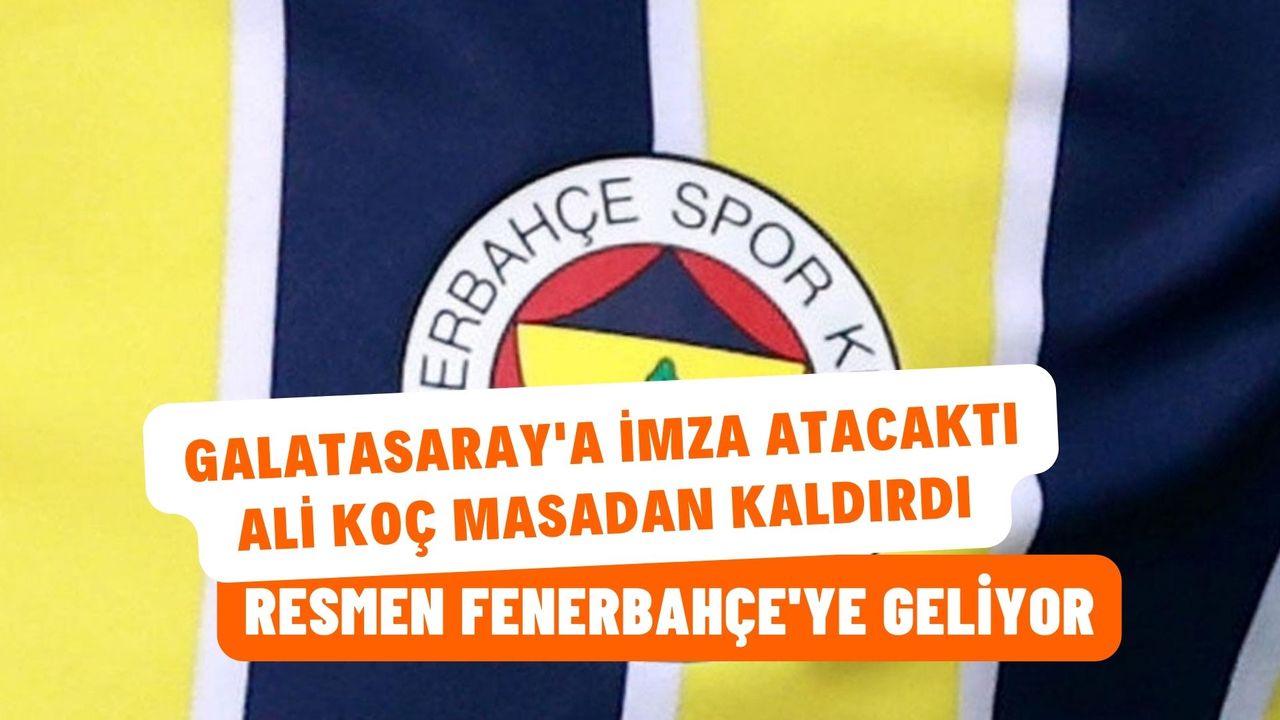 Bu sefer Fenerbahçe masadan alıyor! Galatasaray'ın her konuda anlaşmak üzere olduğu yıldızda FB devrede