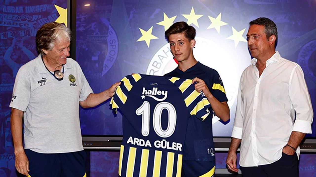Jorge Jesus'tan Arda Güler açıklaması: "Benim sayemde Real Madrid'e gitti"