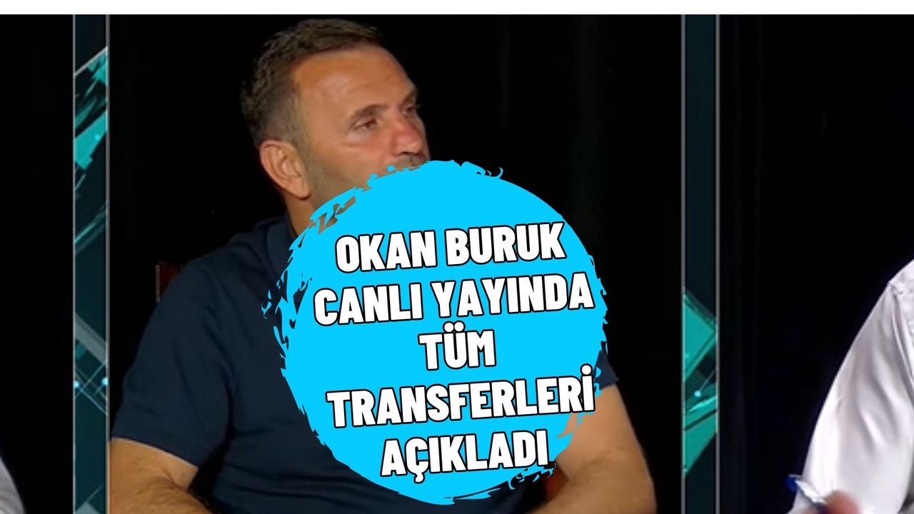 Okan Buruk canlı yayında açıkladı! Galatasaray transfer Aubamayeng, Vedat Muriqi, Angelino, Parades, İcardi son durumu