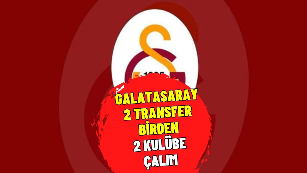 Galatasaray hem Fenerbahçe'ye hem Beşiktaş'a çalım atıyor!
