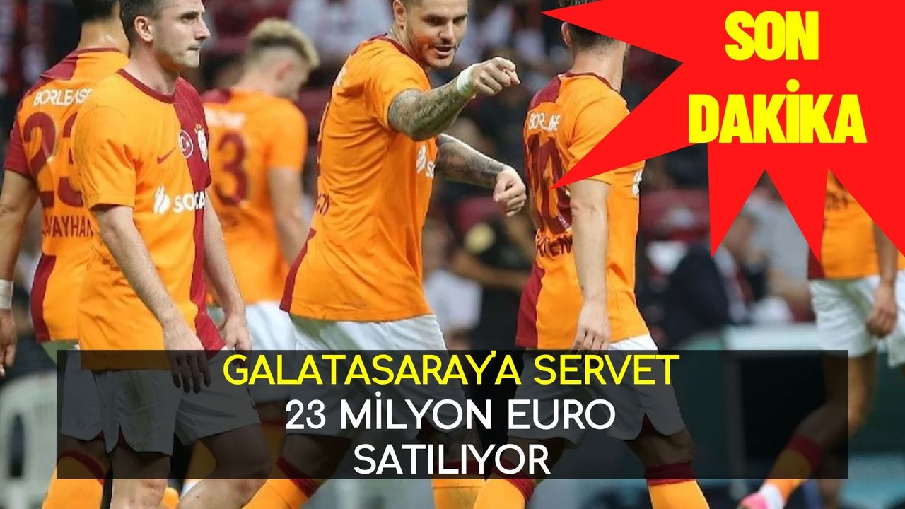 Galatasaray'da ayrılık! 23 milyon Euro yuvadan uçuyor