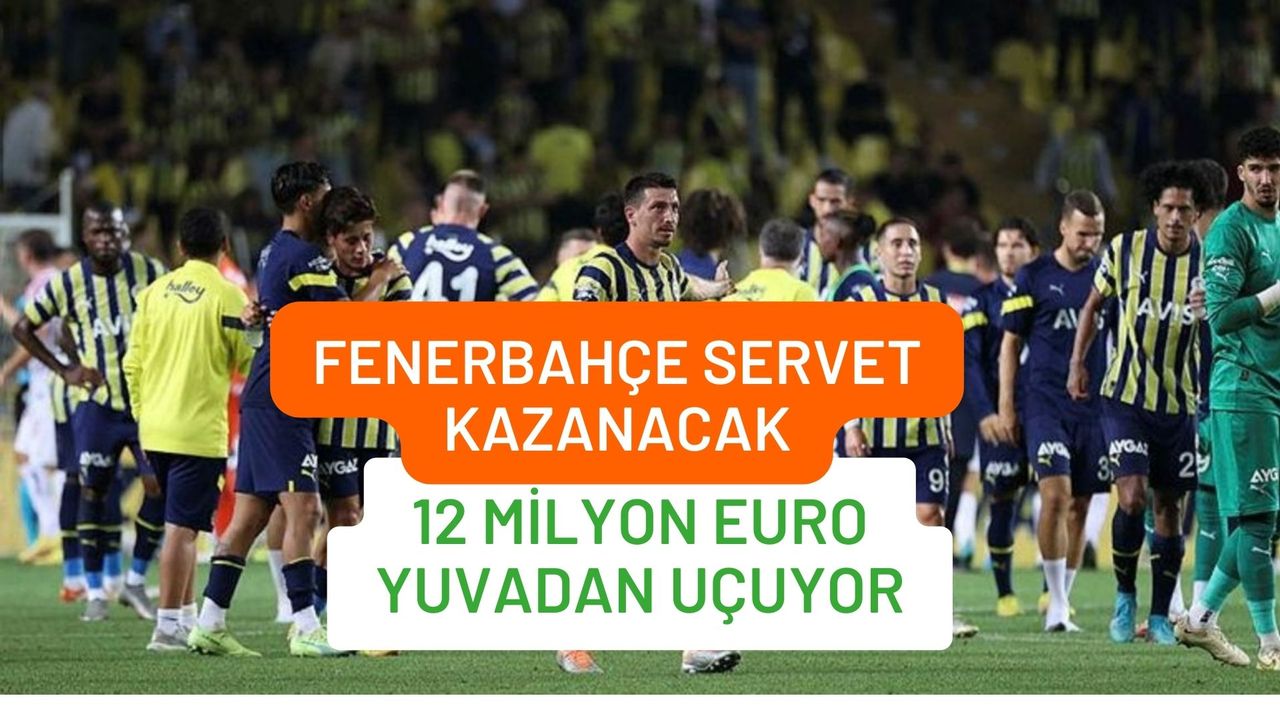 Fenerbahçe'de sürpriz ayrılık! 12 milyon Euro İspanya yolcusu!