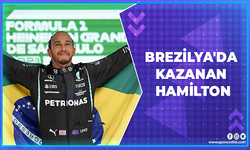 Brezilya'da kazanan Hamilton