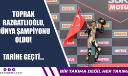 Toprak Razgatlıoğlu dünya şampiyonu oldu! Tarihe geçti...