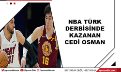 NBA Türk derbisinde kazanan Cedi Osman