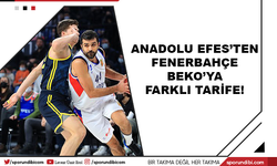 Anadolu Efes'ten Fenerbahçe Beko'ya farklı tarife!