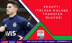 Perotti, İtalyan kulübe transfer oluyor!
