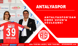 Antalyaspor'dan Emre Uzun'a sözleşme!