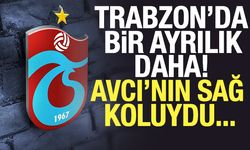 Trabzonspor'da bir ayrılık daha!