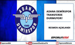 Adana Demirspor transferde durmuyor! Resmen açıklandı..