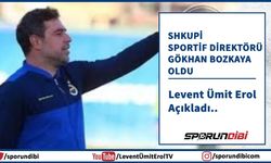 Shkupi sportif direktörü Gökhan Bozkaya oldu