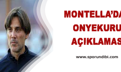 Adana Demirspor'da Montella'dan Onyekuru Açıklaması