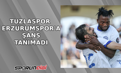 Tuzlaspor Erzurumspor'a şans tanımadı