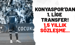 Konyaspor'dan 1. Lige transfer! 1,5 yıllık sözleşme...