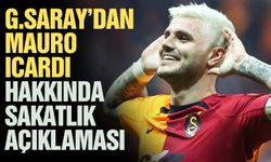 Galatasaray'dan Mauro Icardi için sakatlık açıklaması